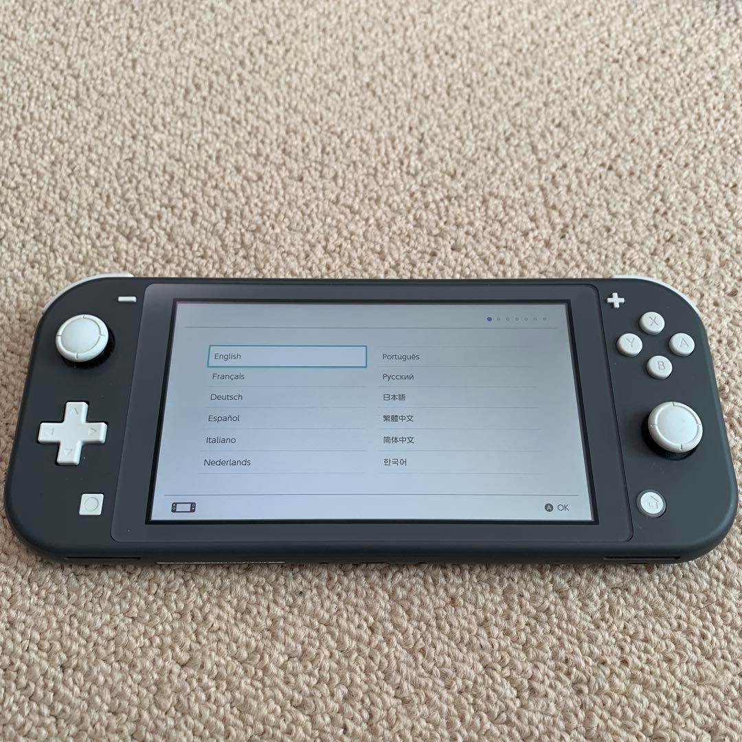 Nintendo Switch lite グレー 本体 Nintendo Switch Lite - Gray - REFURBISHED - Hardware - Nintendo