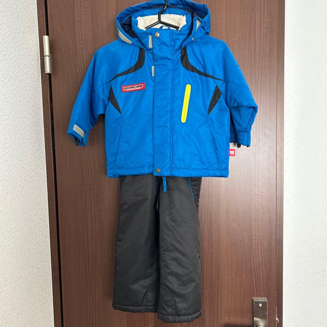 子供用スノーボードウェア 青　90cm 楽天市場】【公式ストア】 キッズ スキーウェア スキーウエア スノー