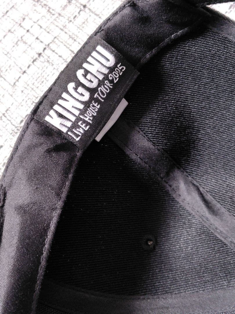 【新品】KingGnu キングヌー キャップ cap コンサートライブ 黒