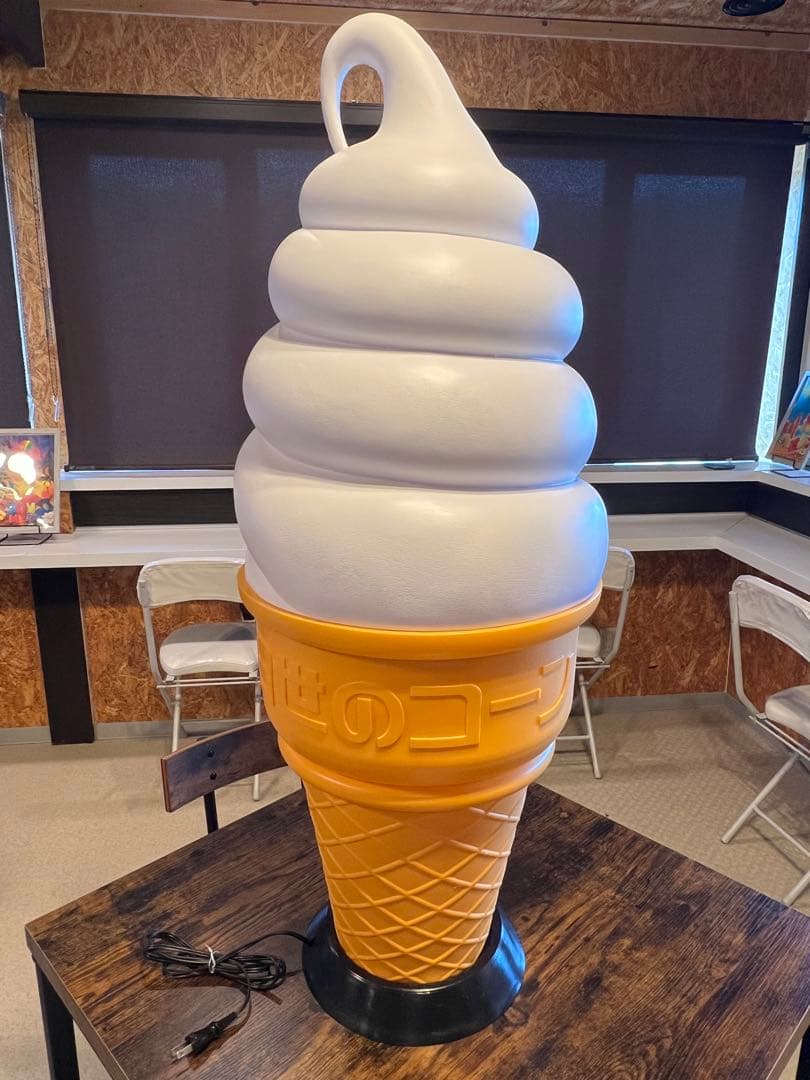 ニッセイソフト看板照明 2026年最新】ニッセイ ソフトクリーム ランプの人気アイテム - メルカリ