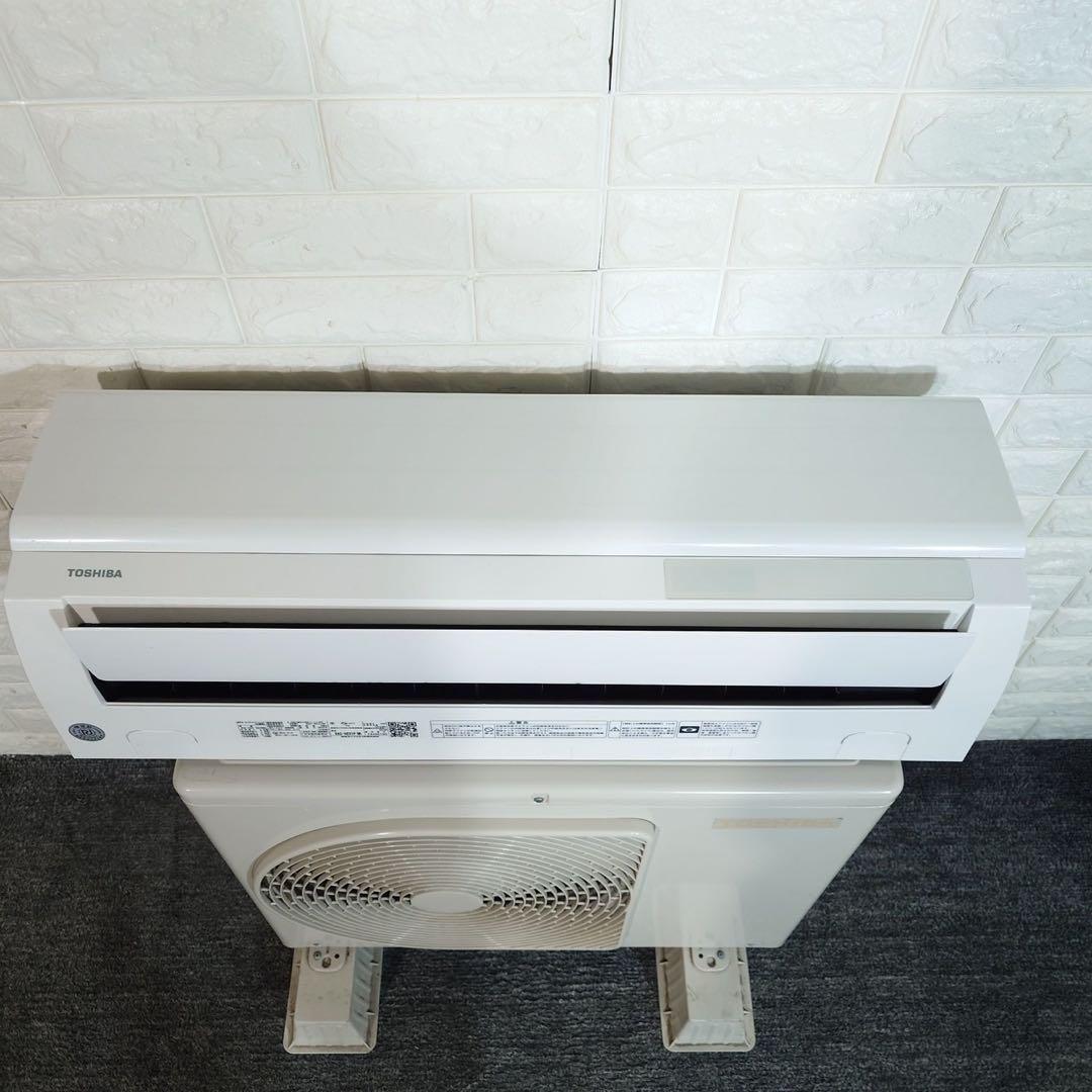 TOSHIBA 東芝 エアコン 大清快 RAS-H221P(W) 6畳 J065 - メルカリ