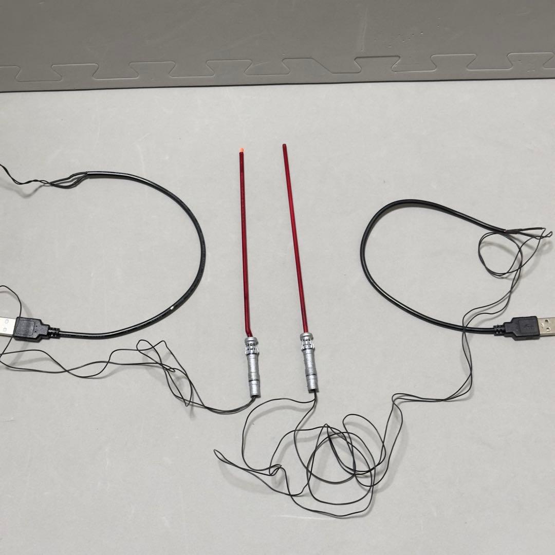 2点セット 1/6 ライトセーバー ダースモール カスタム スターウォーズ