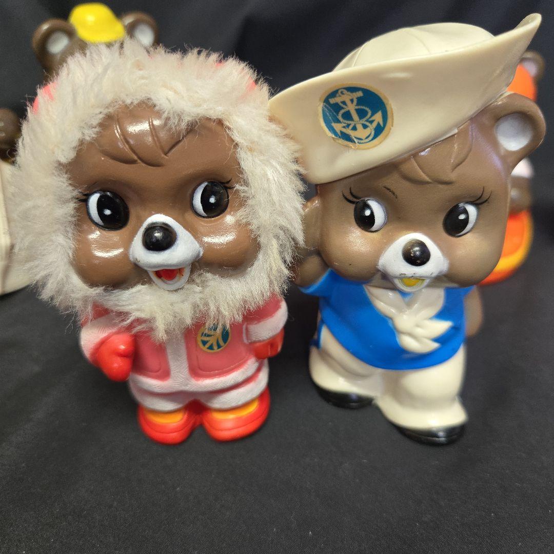 ビンテージ 北海道拓殖銀行 たくちゃん 8体セット 貯金箱 - メルカリ