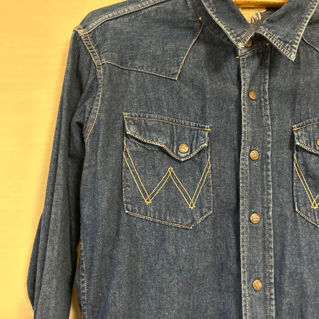 ラングラー 27mwデニムシャツ ファースト 初代復刻 - メルカリ