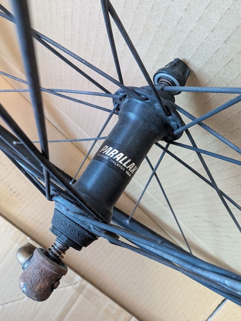 ビアンキ取り外し/クロスバイク用700Cホイール前後セット - メルカリ