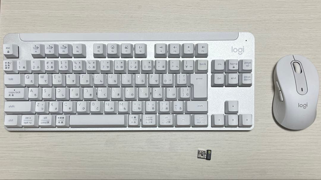 logicool キーボード(K855) と マウス(M650) ロジクール、 Signatureシリーズから登場したテンキーレス/ワイヤレス