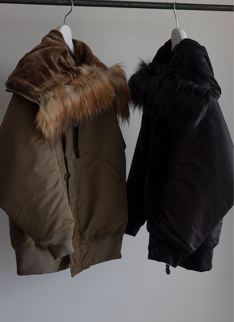 HYKE 23aw n2bジャケット ファー y2k archive 60％オフ - メルカリ