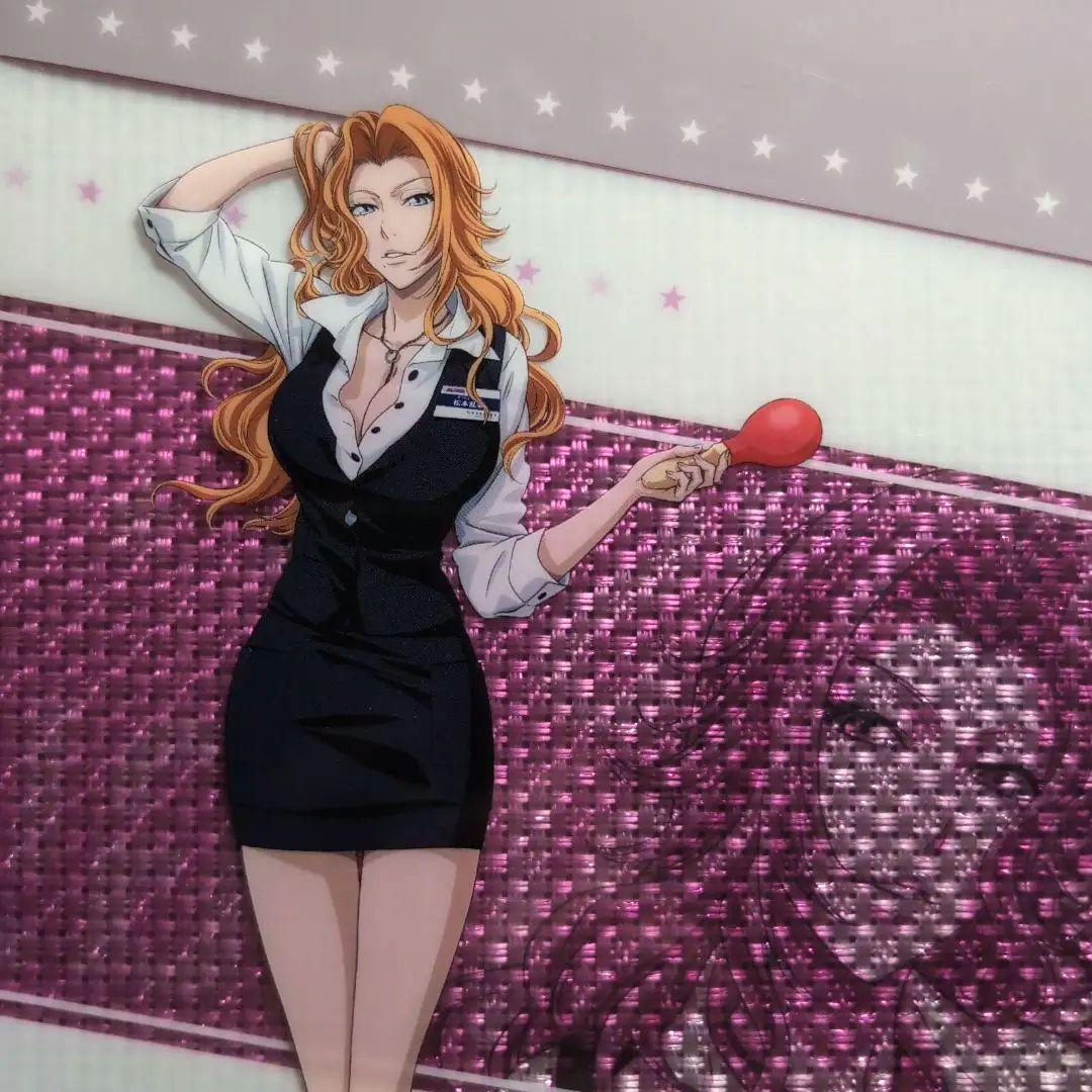 BLEACH カラオケの鉄人 限定品　　　　　　クリアファイル 松本 乱菊