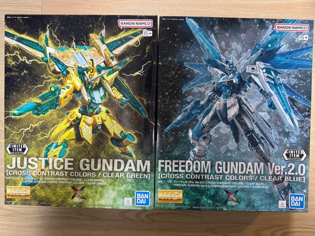 MG フリーダムガンダム2.0 クロスコントラスト MG ジャスティスガンダム