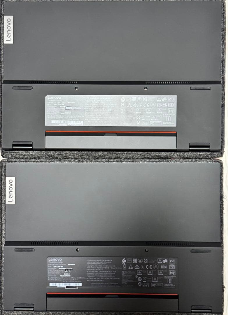 LenovoThinkVision M14d 2台セット保証付 - メルカリ