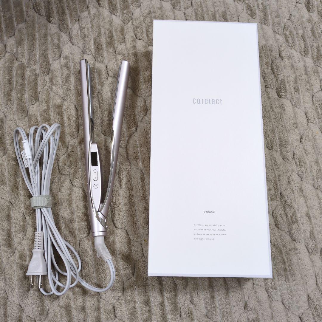 core select ストレートヘアアイロン シルバー ストレート ヘアアイロン 25mm シルクコーティング マイナスイオン