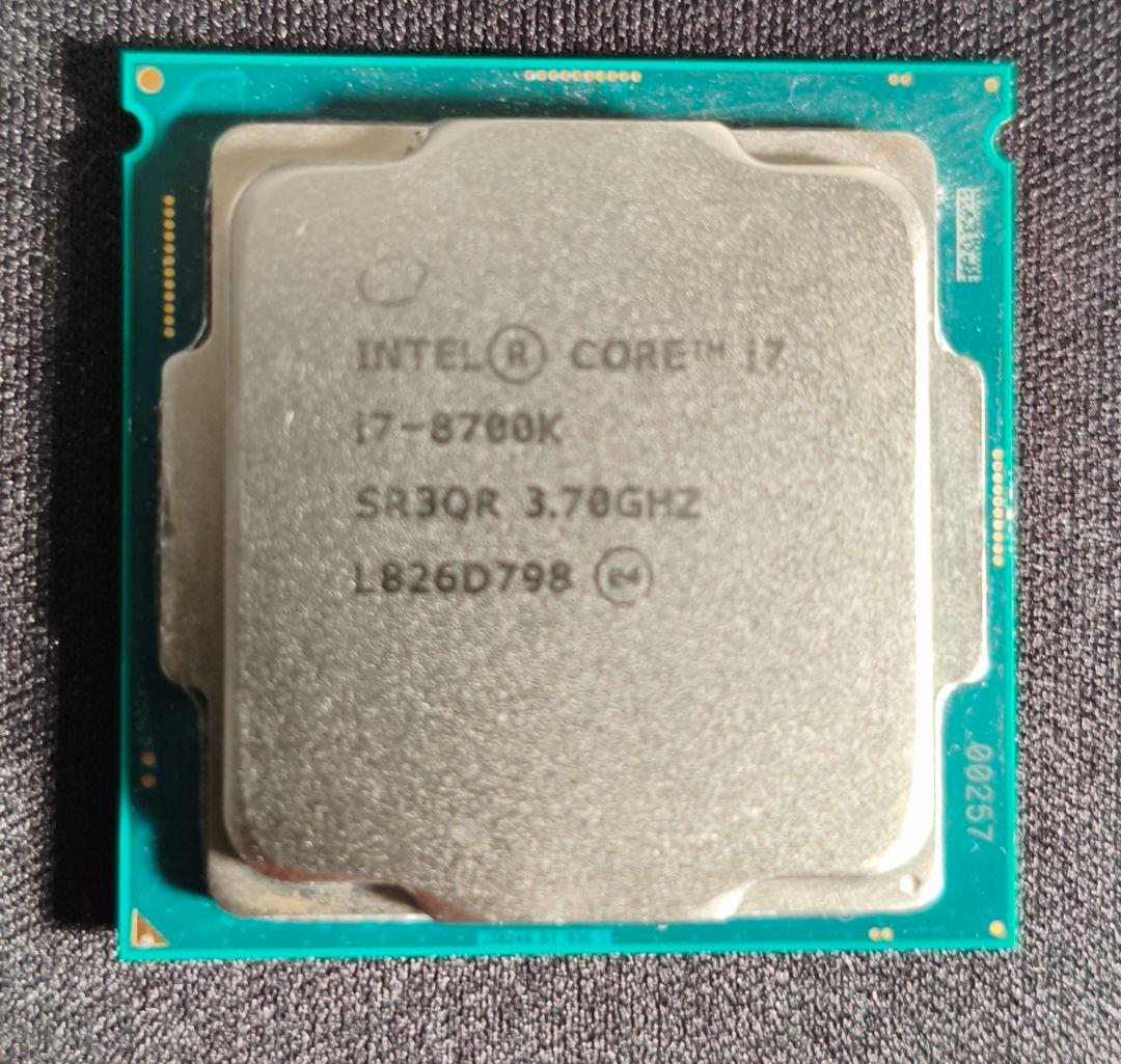 CPU CPU INTEL CORE i7 8700K Amazon | Intel Core I7-8700K I7 8700K 3.7 GHz 6コア 12スレッド CPU