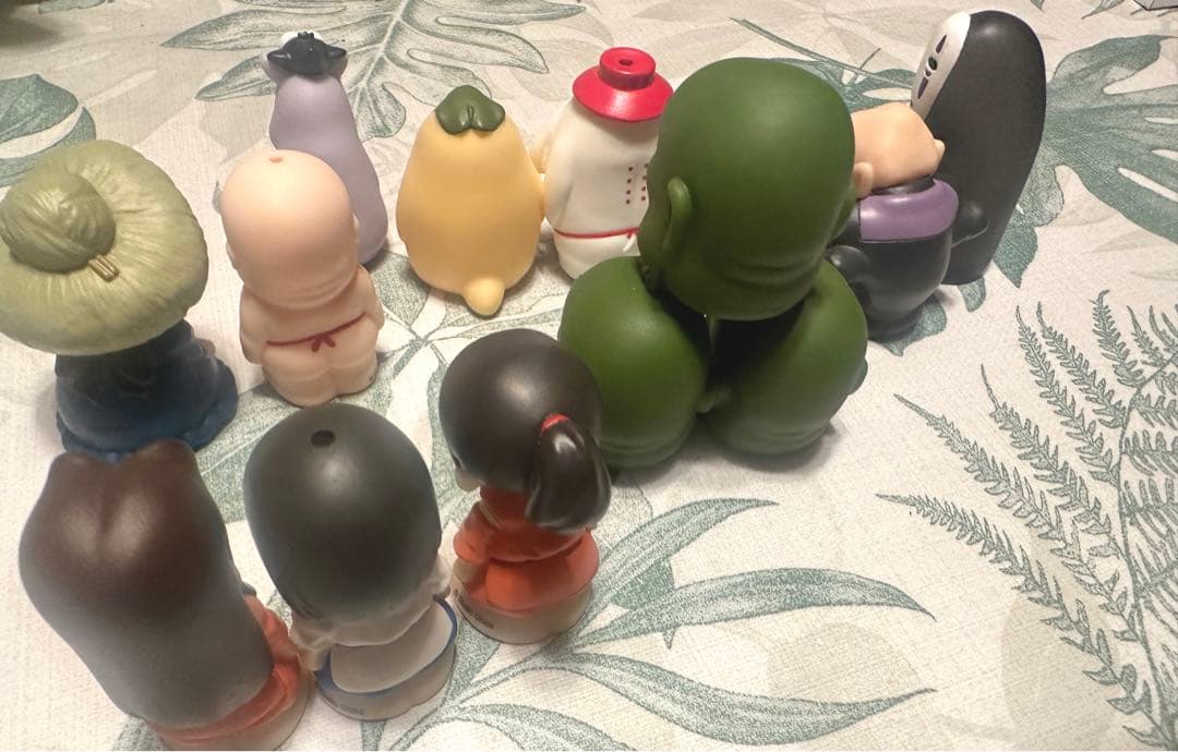 ジブリ　指人形　千と千尋の神隠し　セミコンプリート