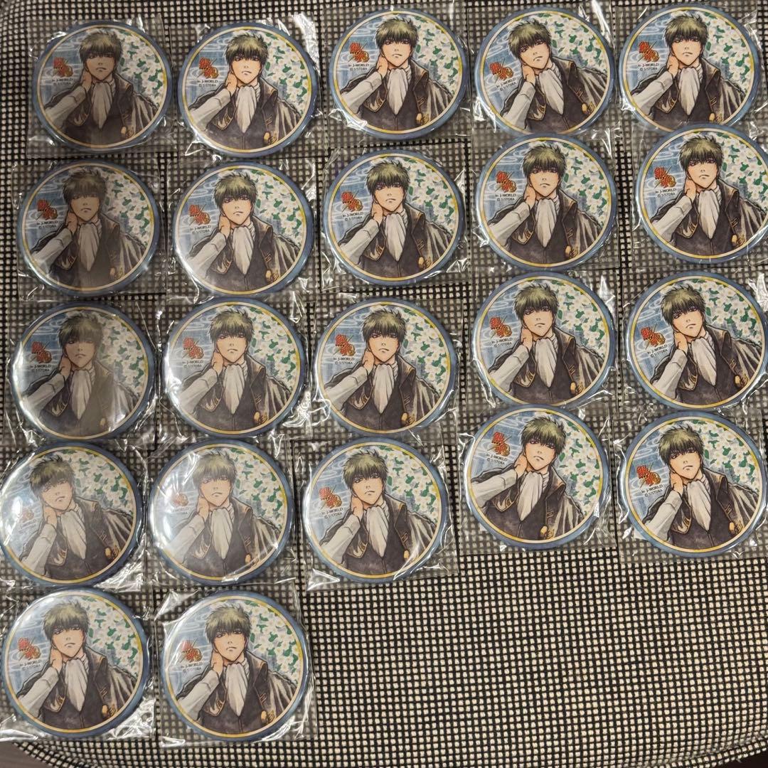 銀魂 土方十四郎 J-world 花鳥風月 缶バッジ
