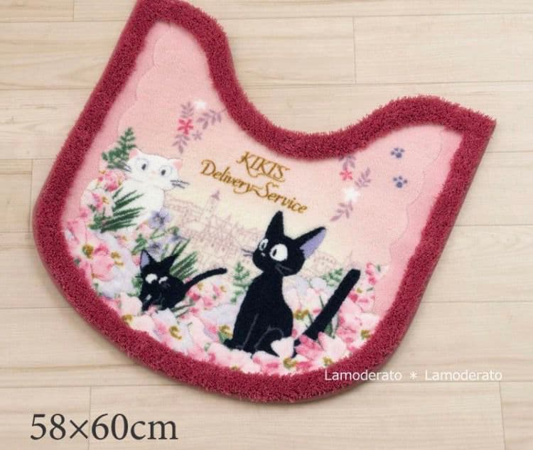 ジブリ　魔女の宅急便　ジジ　リリー　トイレマットセット　新品