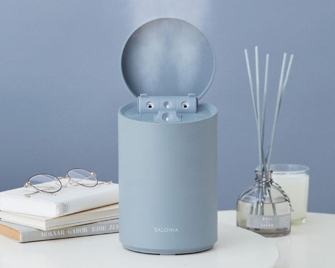 SALONIA フェイススチーマー ブルー ピュアブライトスチーマー | SALONIA(サロニア)公式サイト