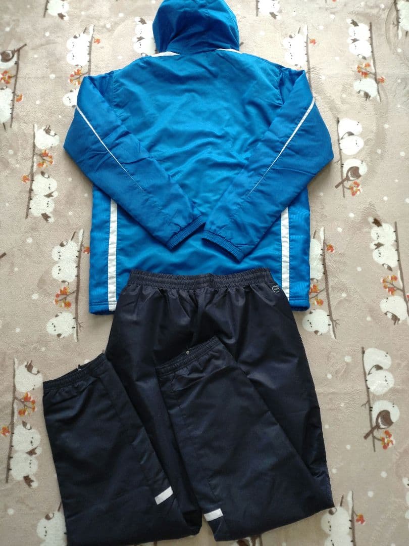 128 】熊本大津高校サッカー部ウォーマー上下セット（激レア商品