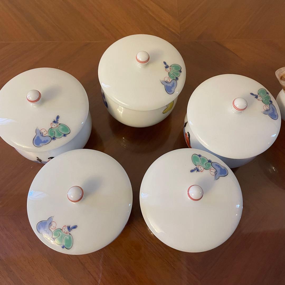 深川製磁】有田焼 急須 蓋付湯呑み 5客セット - メルカリ