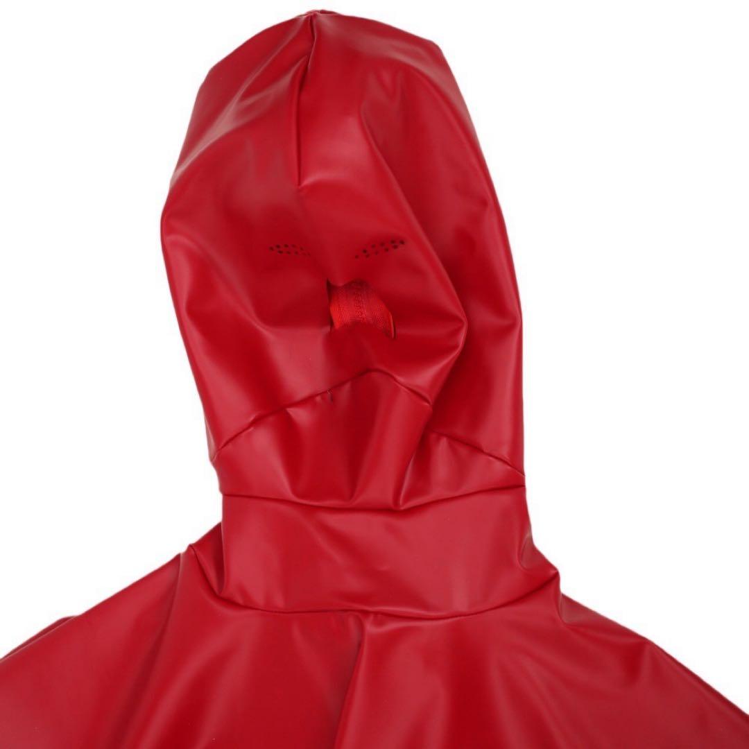 XXL/レッド】全身ラバータイツ ラバースーツ コスプレ 赤 ラテックス