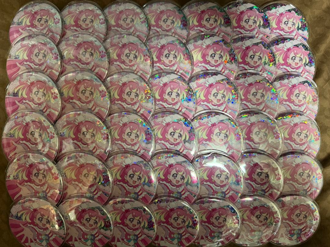 キュアワンダフル 缶バッジ わんだふるぷりきゅあ ブルジュラ 犬飼こむぎ わんだふるぷりきゅあ！ ホログラム缶バッジ Vol.1