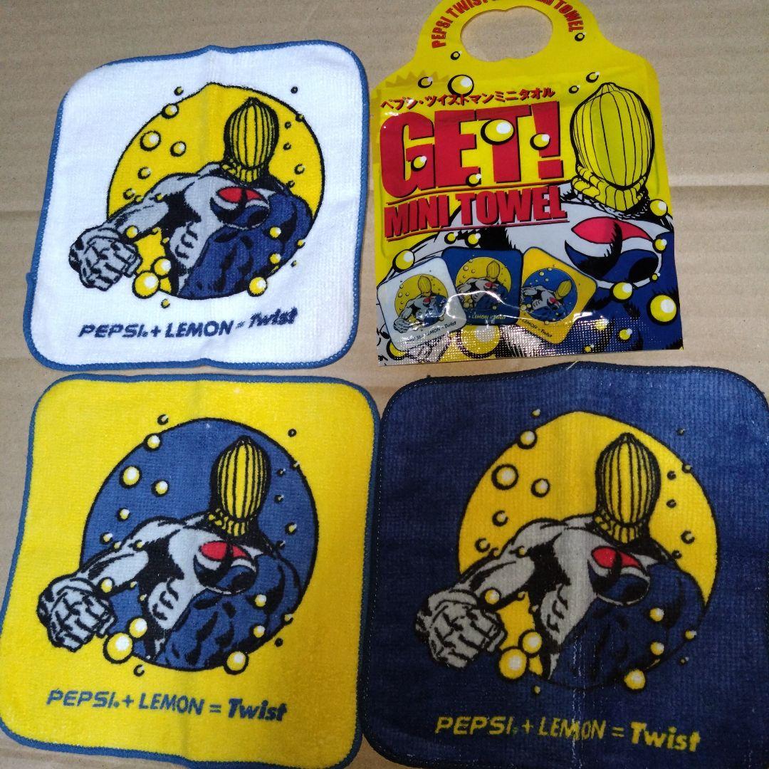 ペプシ、ツイストマン、ミニタオル - メルカリ