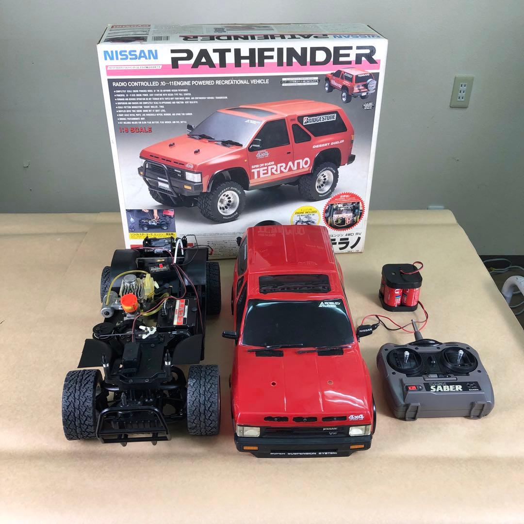 【絶版】京商 1/9 4WD エンジンカー 日産 D21 テラノ 動作未確認