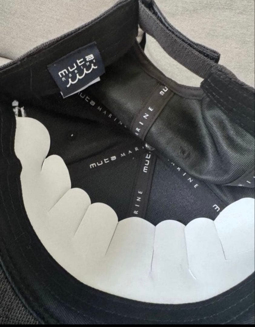 MUTA MARINE 数字8キャップ 黒 - メルカリ