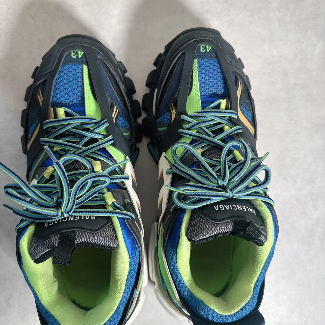 28.5cm BALENCIAGA トラックトレーナー メッシュ スニーカー