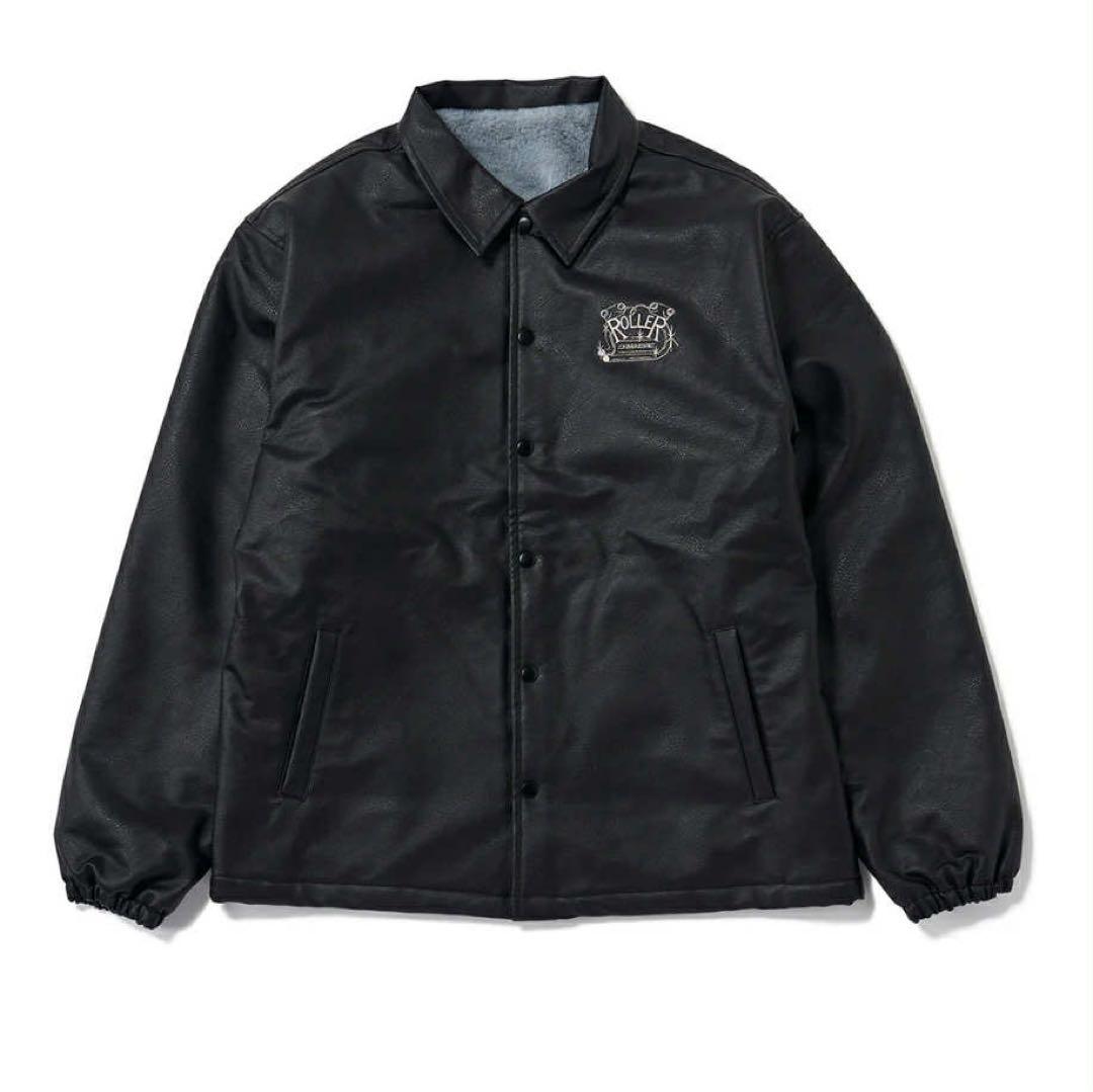 ROLLER FAKE LEATHER COACH JACKET 木村拓哉 - メルカリ