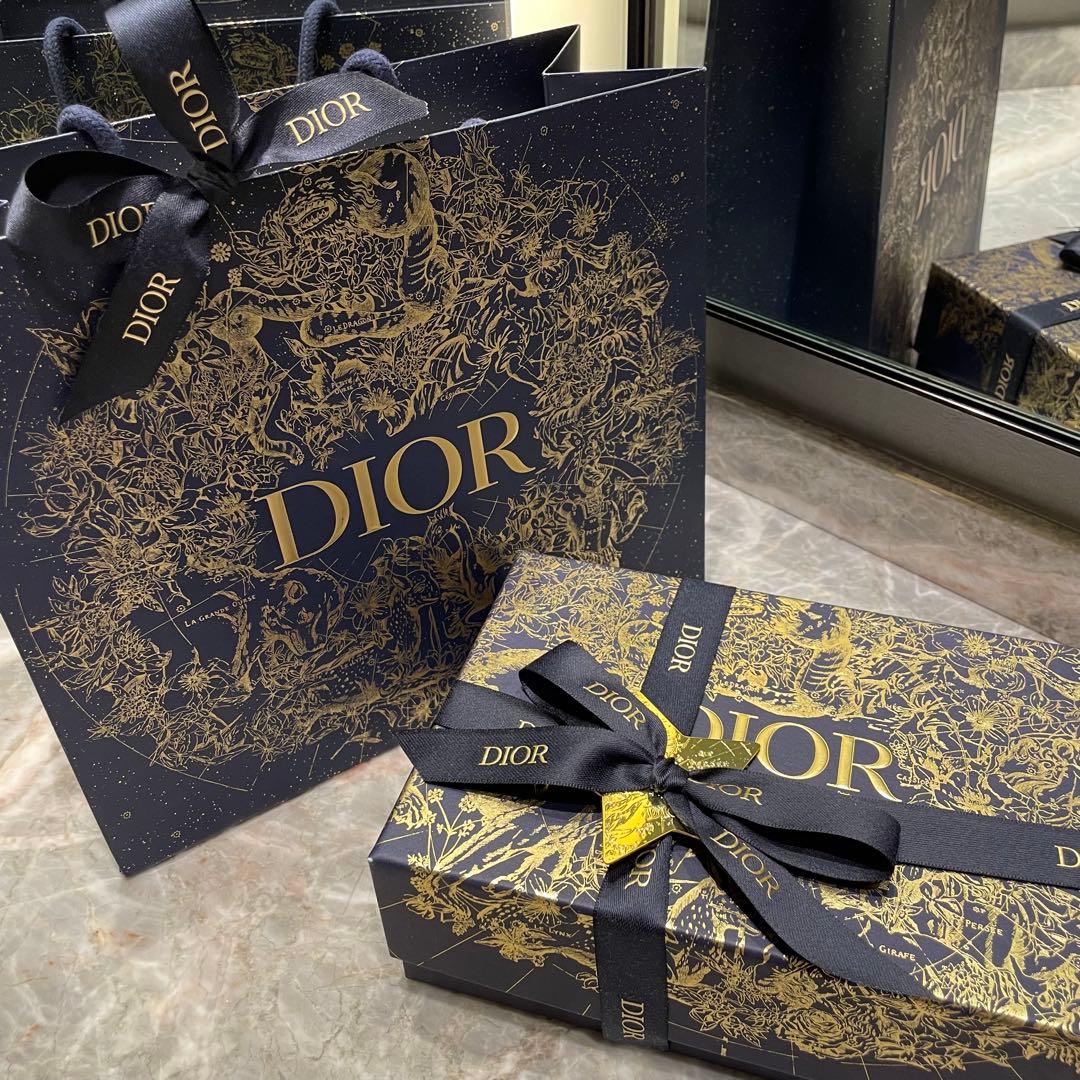 dior ホリデー 限定box・ショッパー - メルカリ