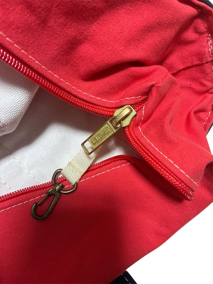 L.L.Bean BOAT AND TOTE 赤ドット