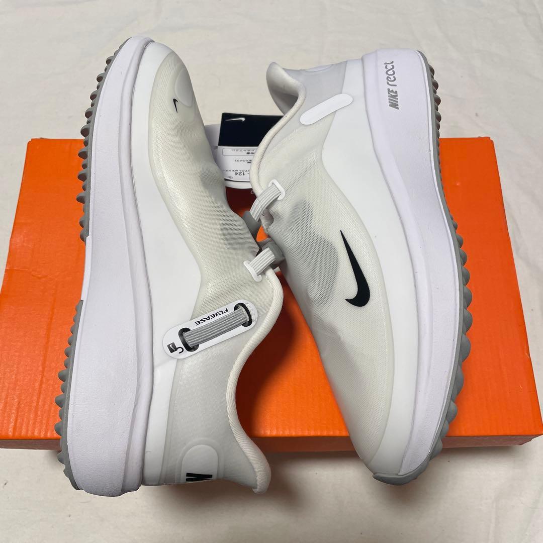 [新品]24.5cm WMNS NIKE REACT ACE TOUR ゴルフ