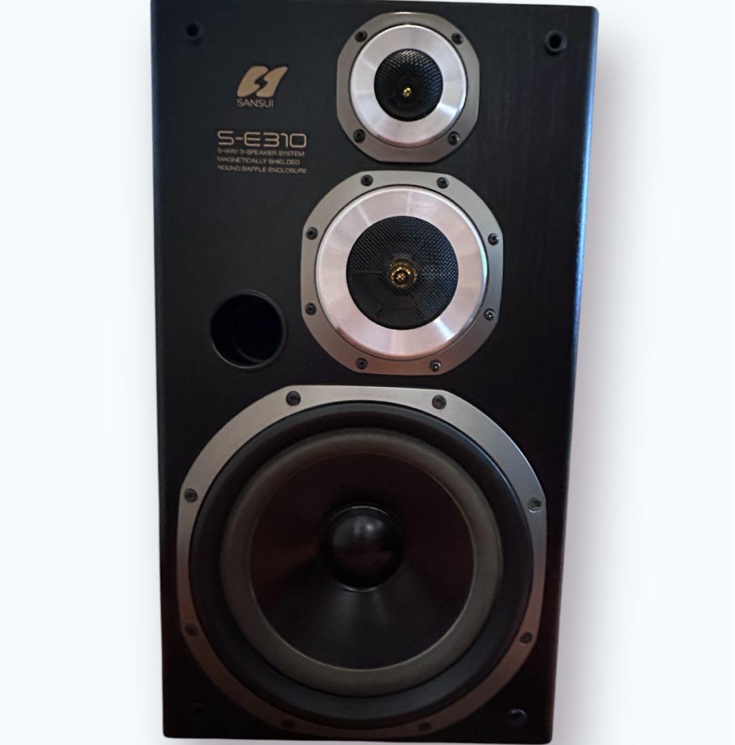 SANSUI S-E310 サンスイ3wayスピーカーシステム 希少品! - メルカリ