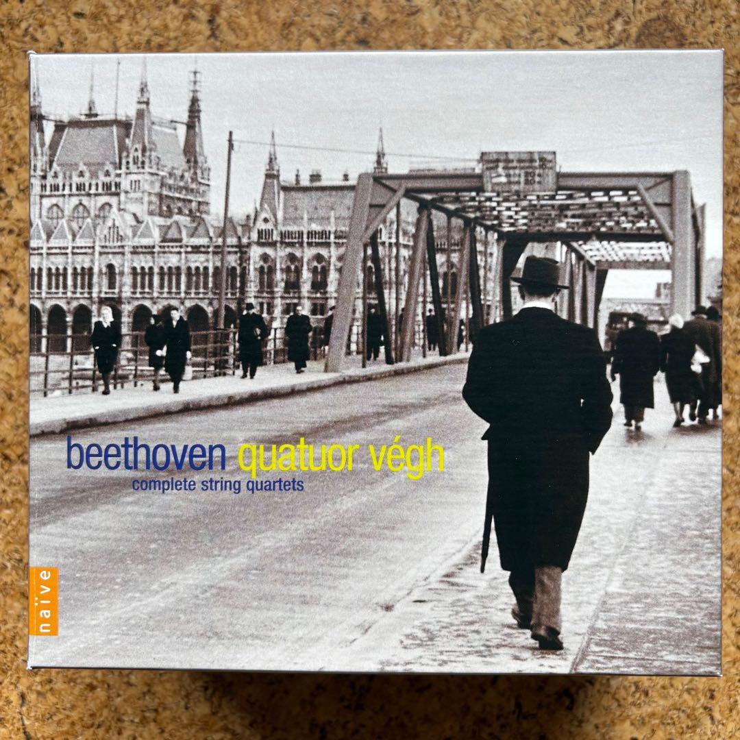 ヴェーグ四重奏団　ベートーヴェン弦楽四重奏曲全集1972ー74（8CD） LP レコード ヴェーグ四重奏団のベートーヴェン/初期弦楽四重奏曲全集