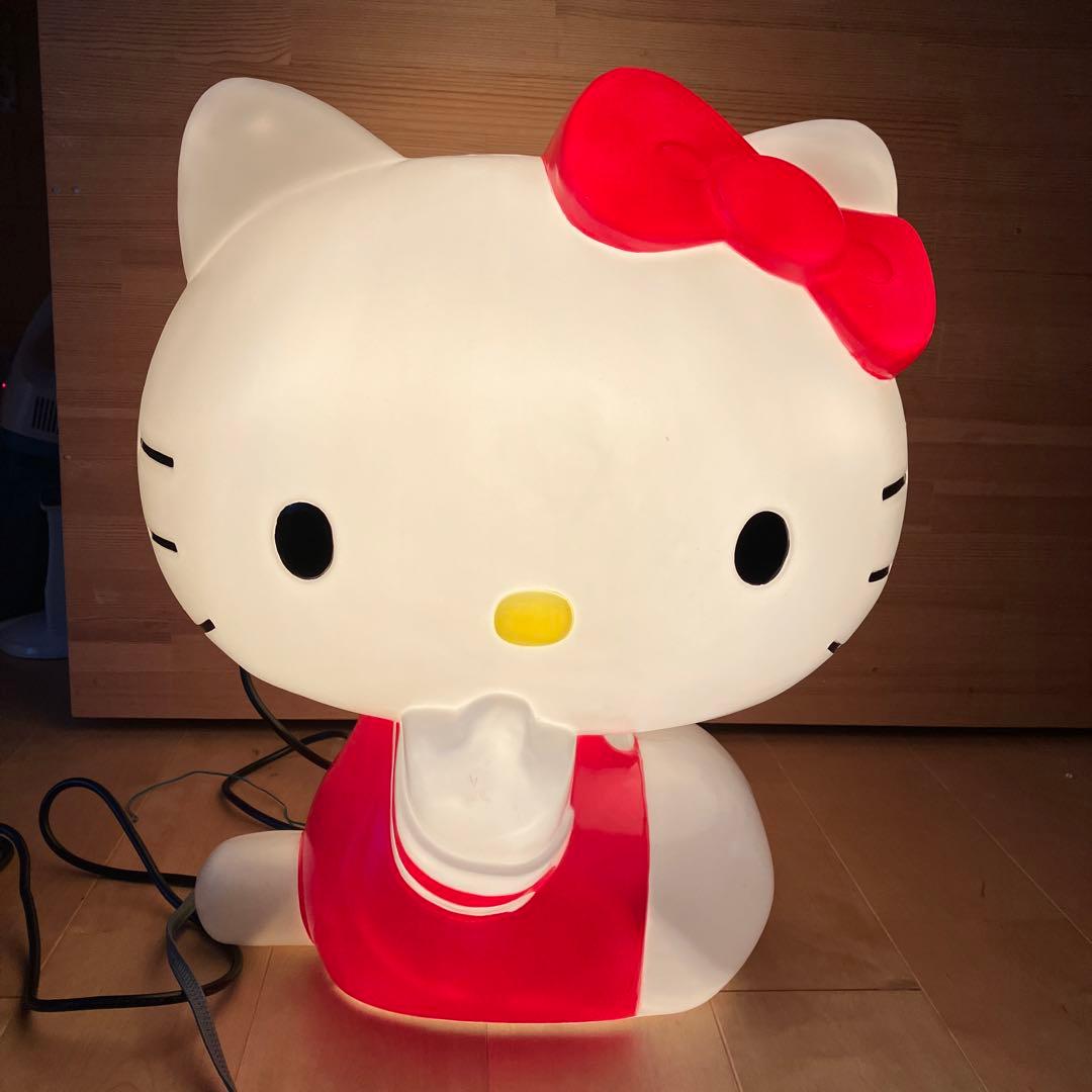 廃盤 レア ハローキティ キティー ルームランプ ライト サンリオ 巨大