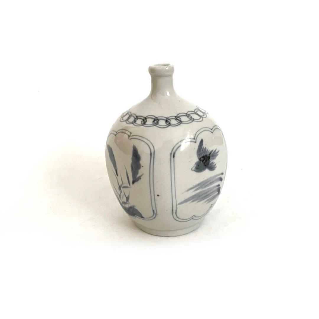 骨董　アンティーク　古伊万里　染付　窓絵　鳥文様　徳利　一輪挿し　初期伊万里 初期伊万里染付竹文大徳利 | 商品詳細 東洋古陶磁の前坂晴天堂