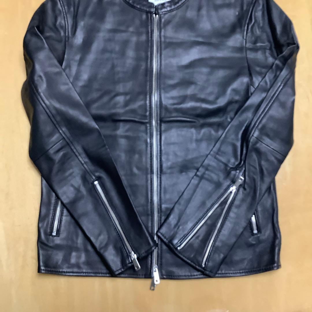 UNITED TOKYO ブラック レザージャケット サイズ2 - メルカリ