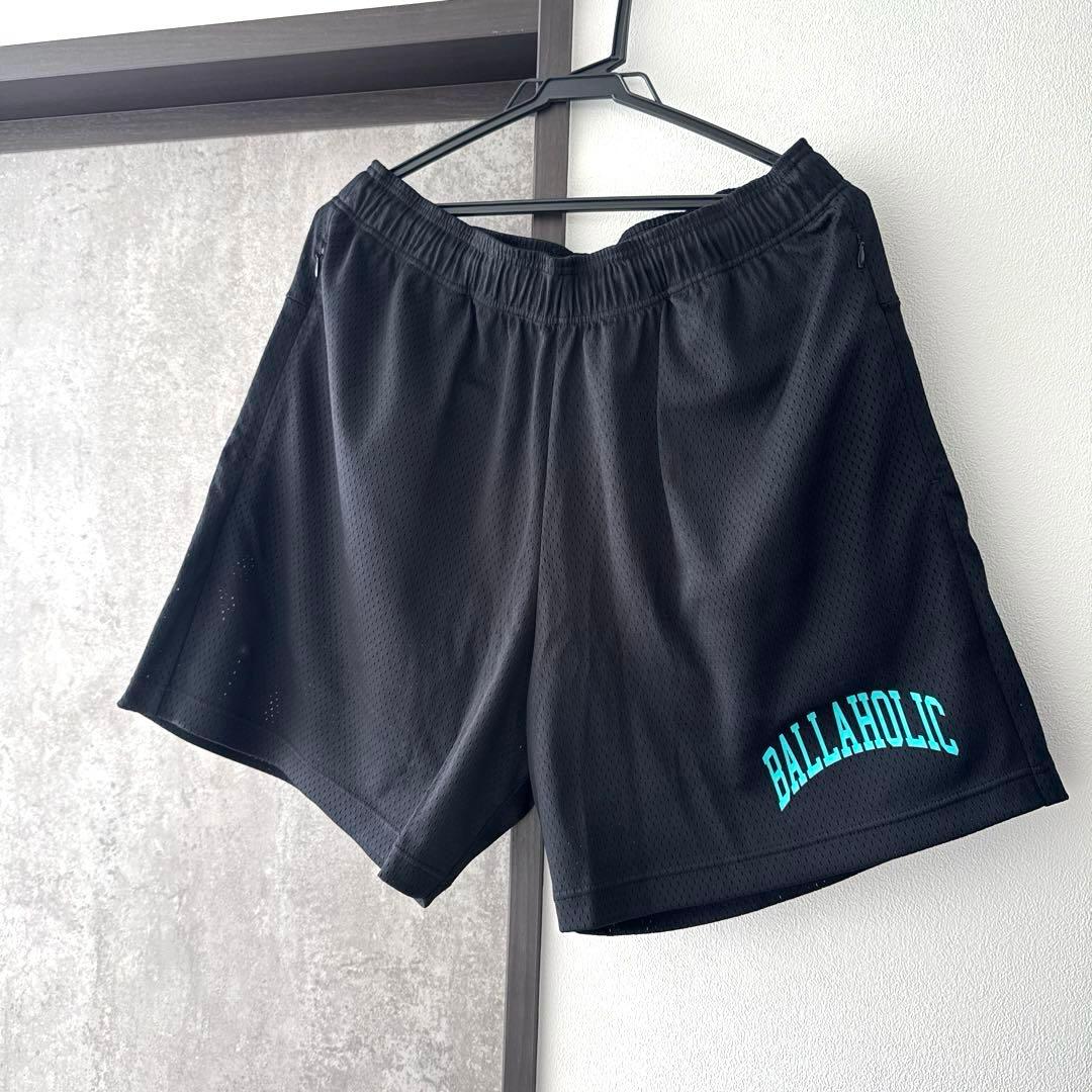 ballaholic メッシュバスパン blhlc Oval Logo Mesh Zip Shorts (moss) – ballaholicオンラインショップ