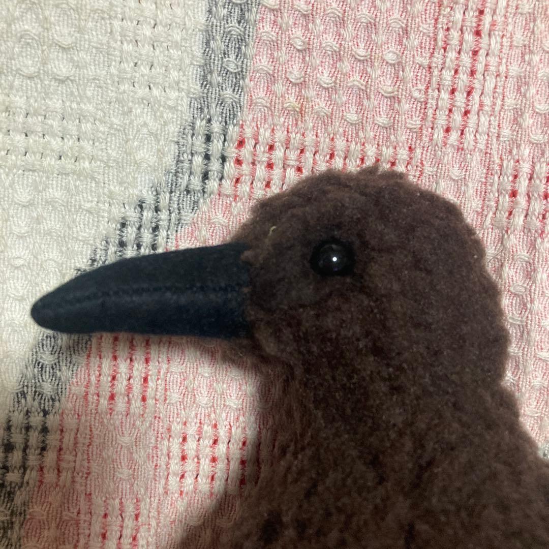 やまね工房　鳥　ぬいぐるみ　中古品