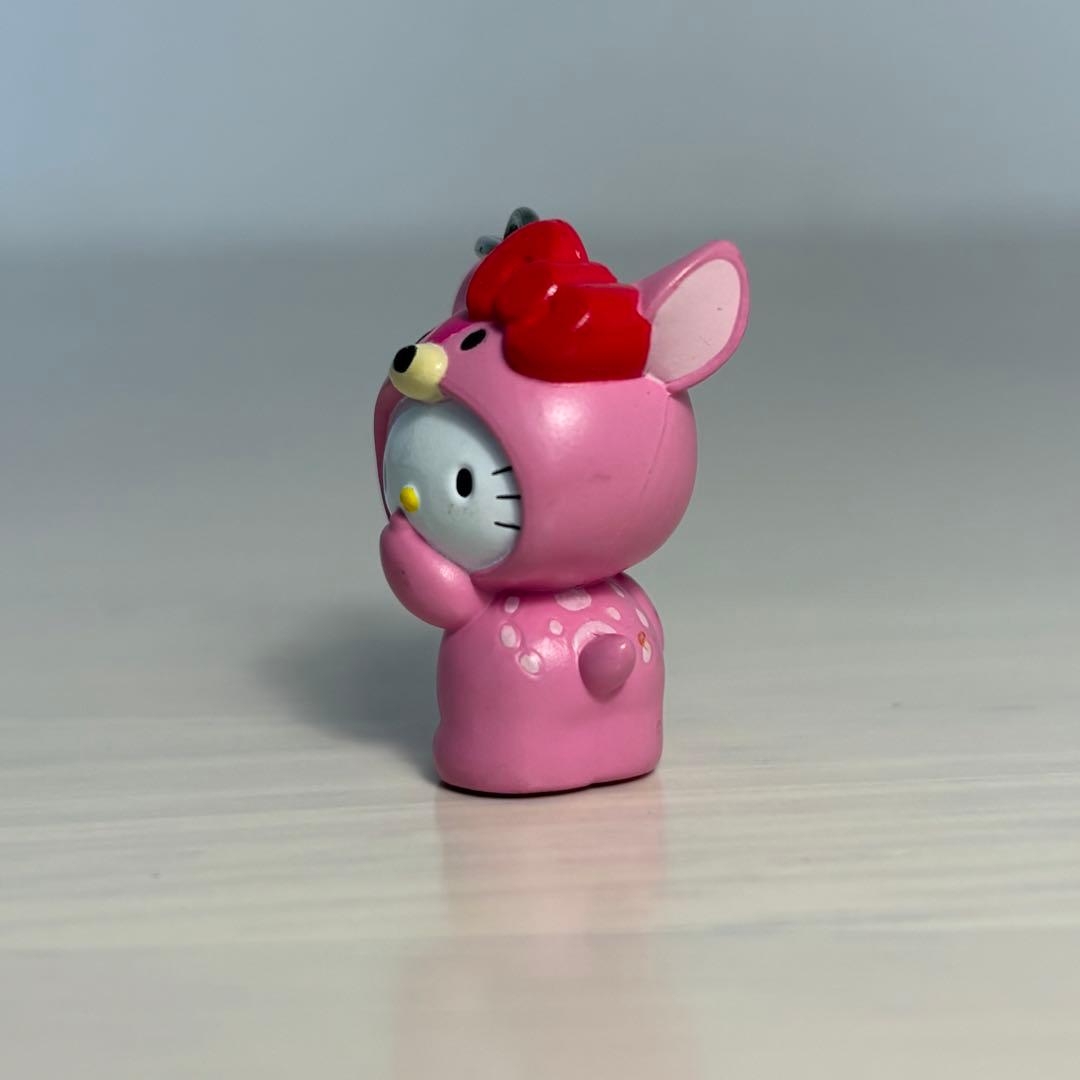 ハローキティ ご当地 奈良の鹿キティちゃん ファスナーマスコット