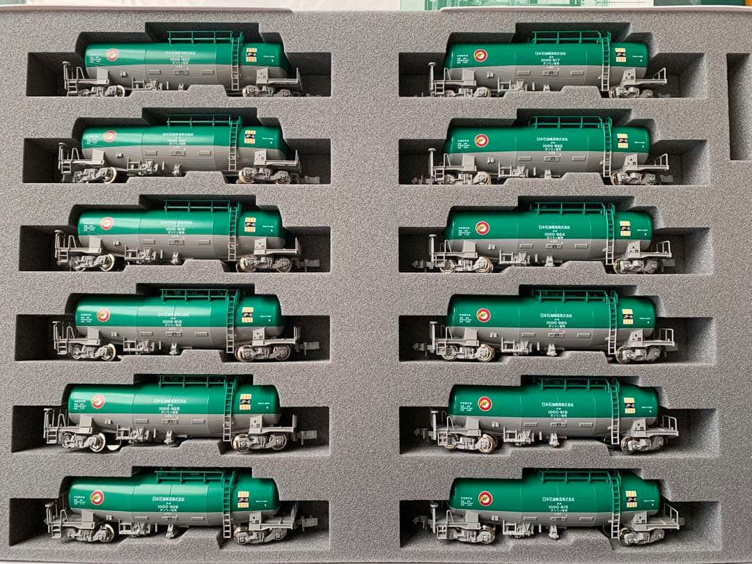 カトー　タキ1000 日本石油輸送(米軍燃料輸送列車) 12両セット KATO(カトー) Nゲージ タキ1000 日本石油輸送(米軍燃料輸送列車)12両