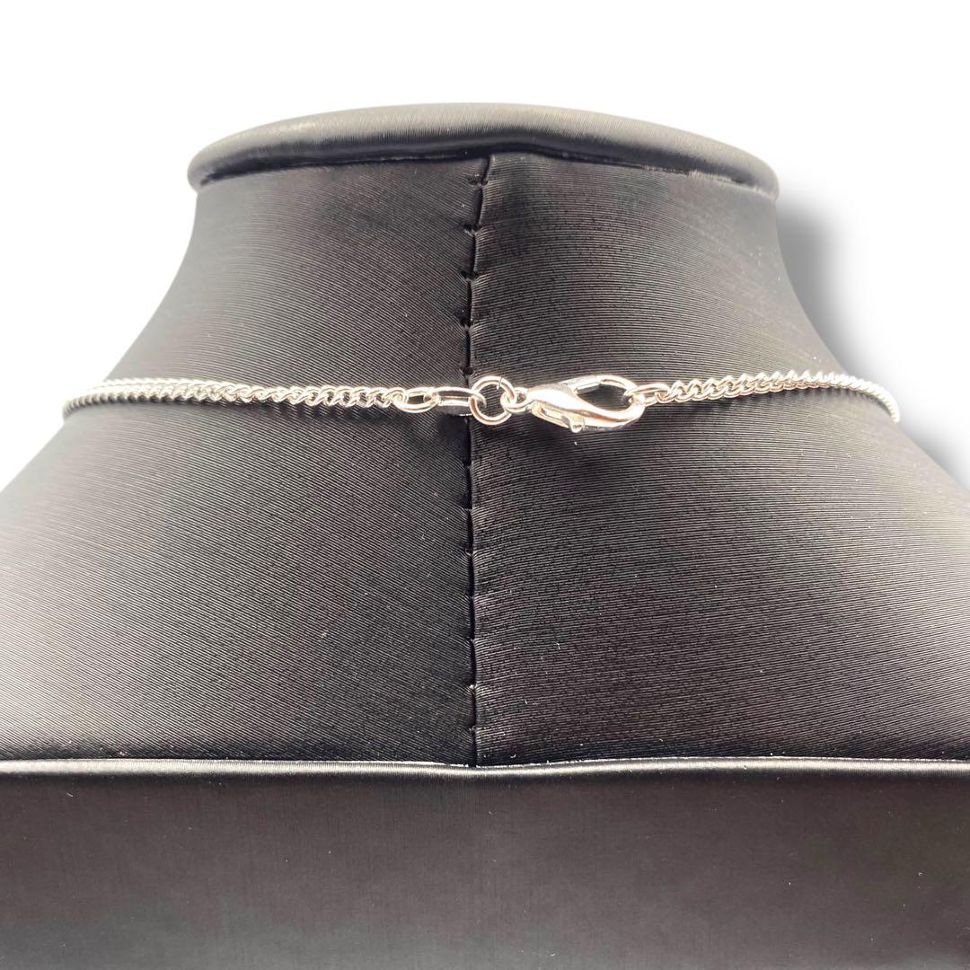 美品 GUCCI グッチ ネックレス ブルートパーズ 馬蹄 Gロゴ SV925