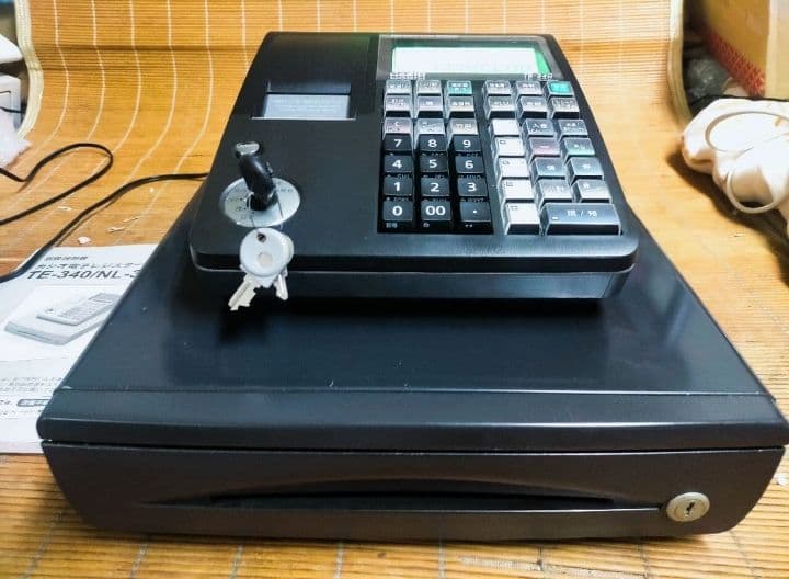 カシオレジスター TE-340/NL300 フル設定無料 066555 - メルカリ
