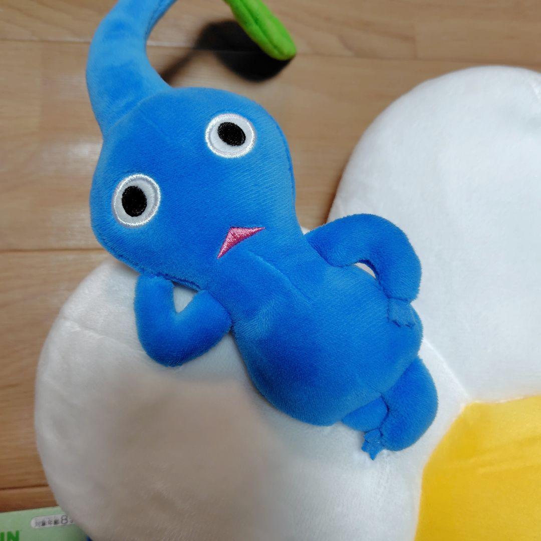 ピクミン 一番くじ ラストワン賞 お花のクッションwith青ピクミン