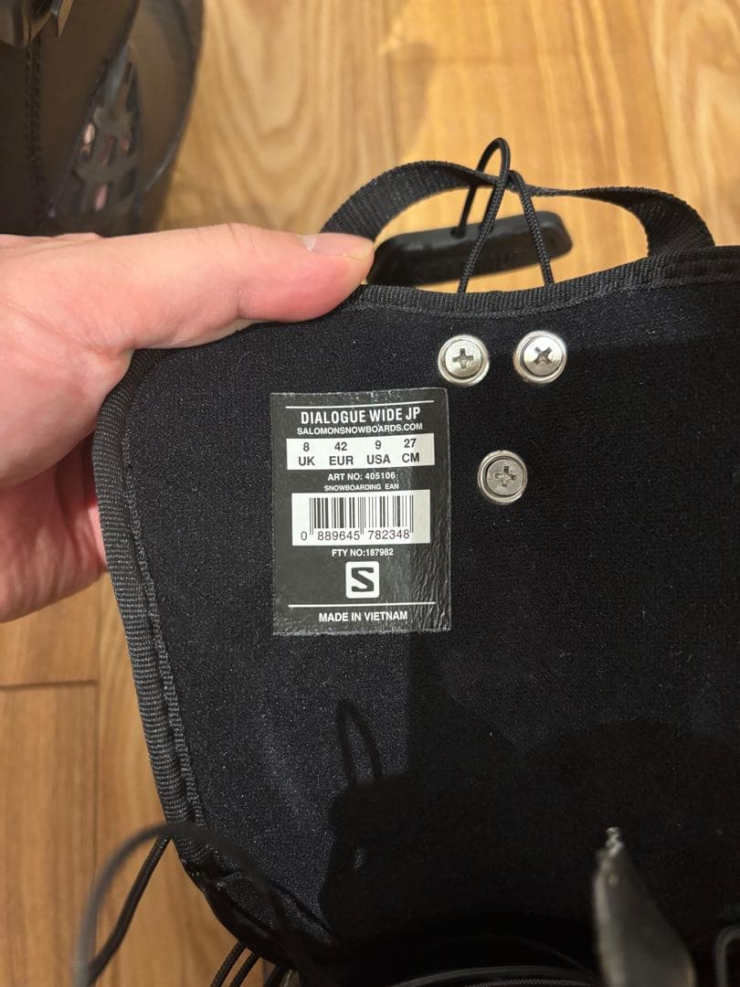 Salomon DIALOGUE WIDE JP 27.0cm ブラック