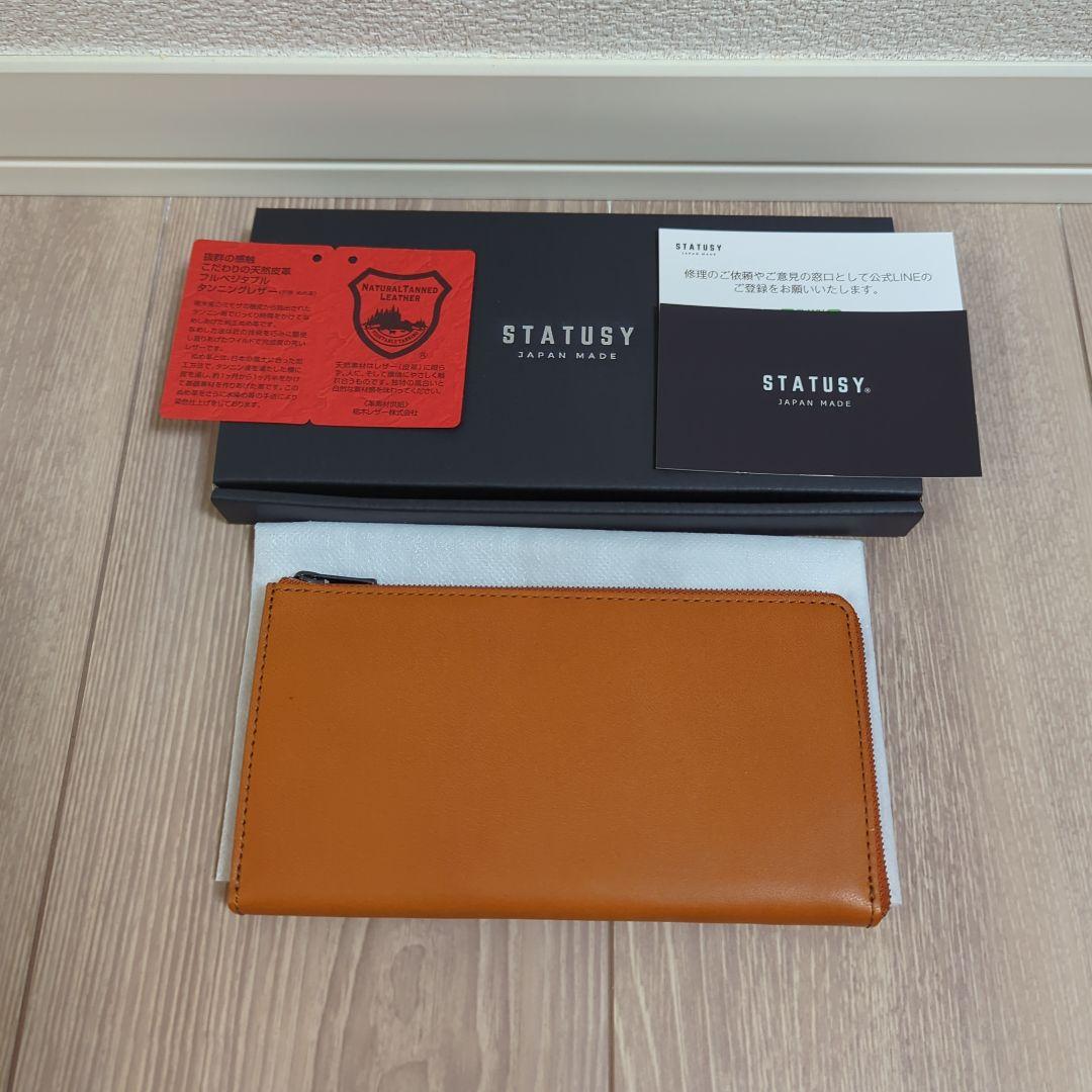 il modo Air イルモードエアー STATUSY 長財布 キャメル - メルカリ
