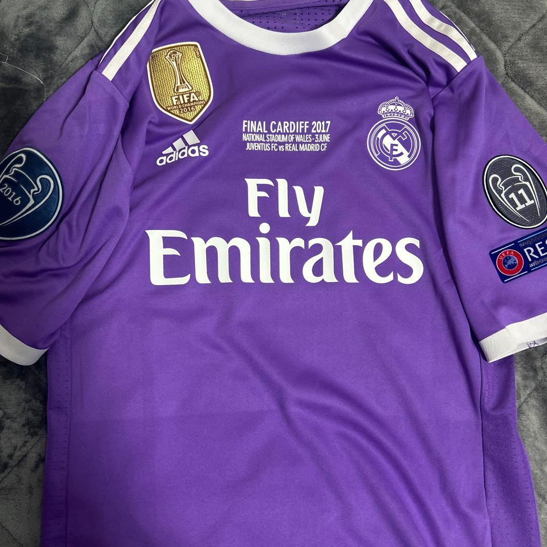16-17シーズン　クリスティアーノ・ロナウド　オーセンティック レアルマドリード 16-17 チャンピオンズリーグ決勝ユニフォーム