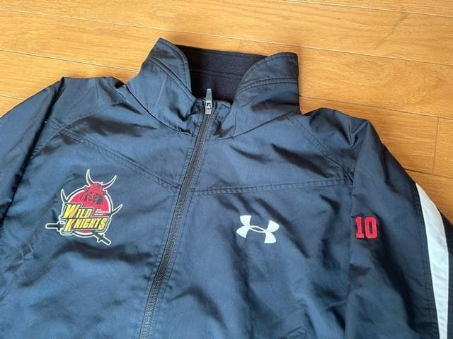 ラグビー パナソニックワイルドナイツ ジャケット 支給品 XL USED