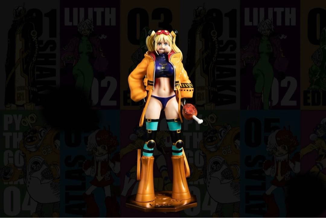 ワンピース 7人セット Dr.ベガパンク フィギュア ガレージキット