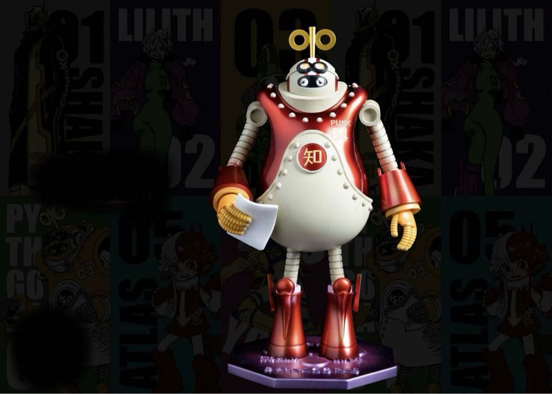 ワンピース 7人セット Dr.ベガパンク フィギュア ガレージキット